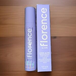 Florence by Mills Look Alive Brightening Eye Cream Vegan Day Treatment 0.5 fl oz
